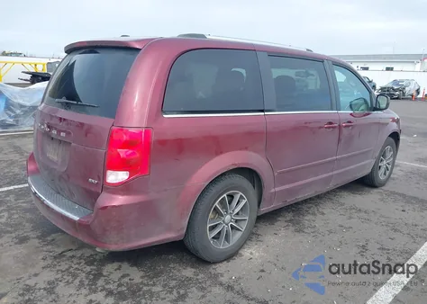 2017 Dodge Grand Caravan Sxt из США, поврежденный, VIN 2C4RDGCG0HR629675